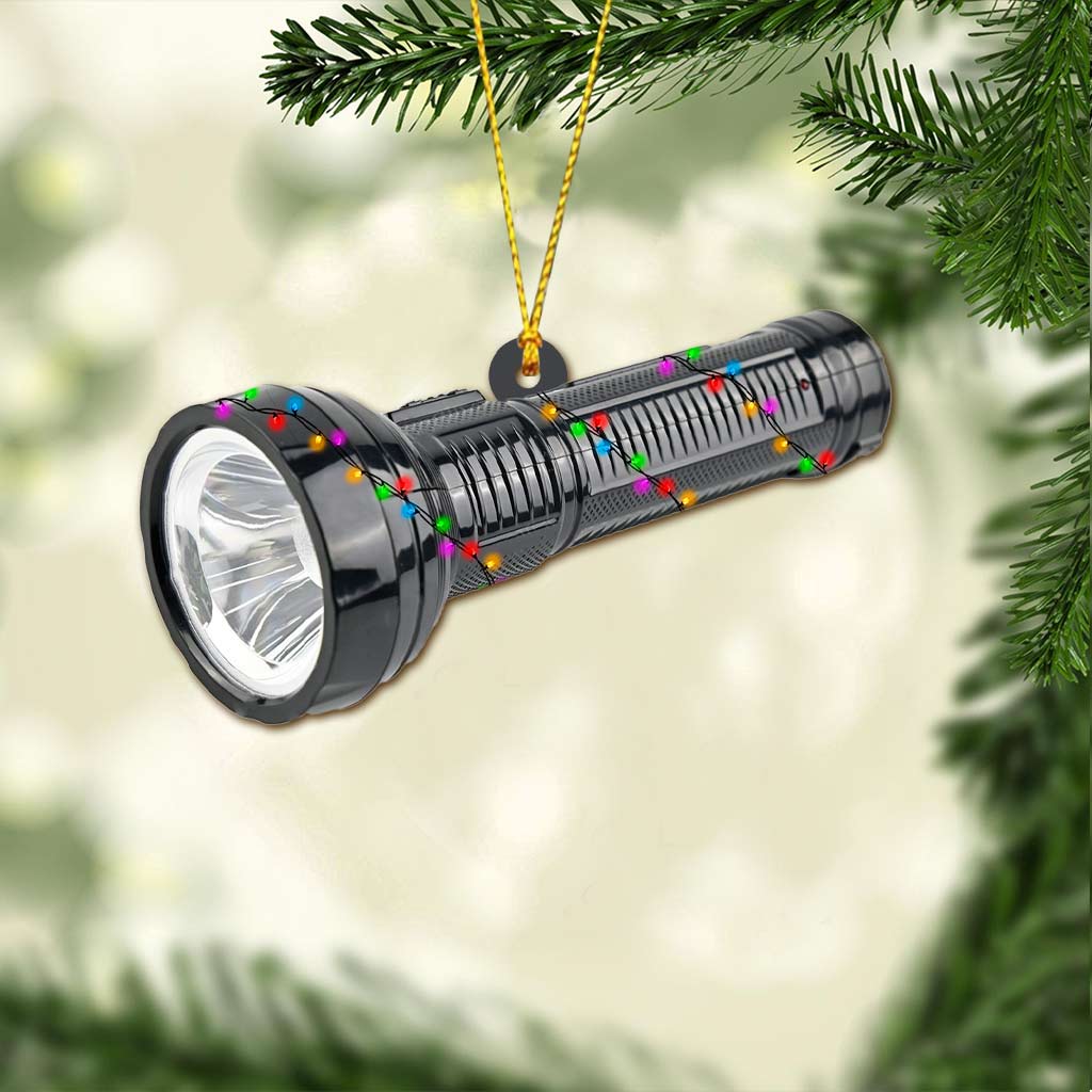 Camping Items Collection - Christmas Camping Ornament (Printed On Both Sides)