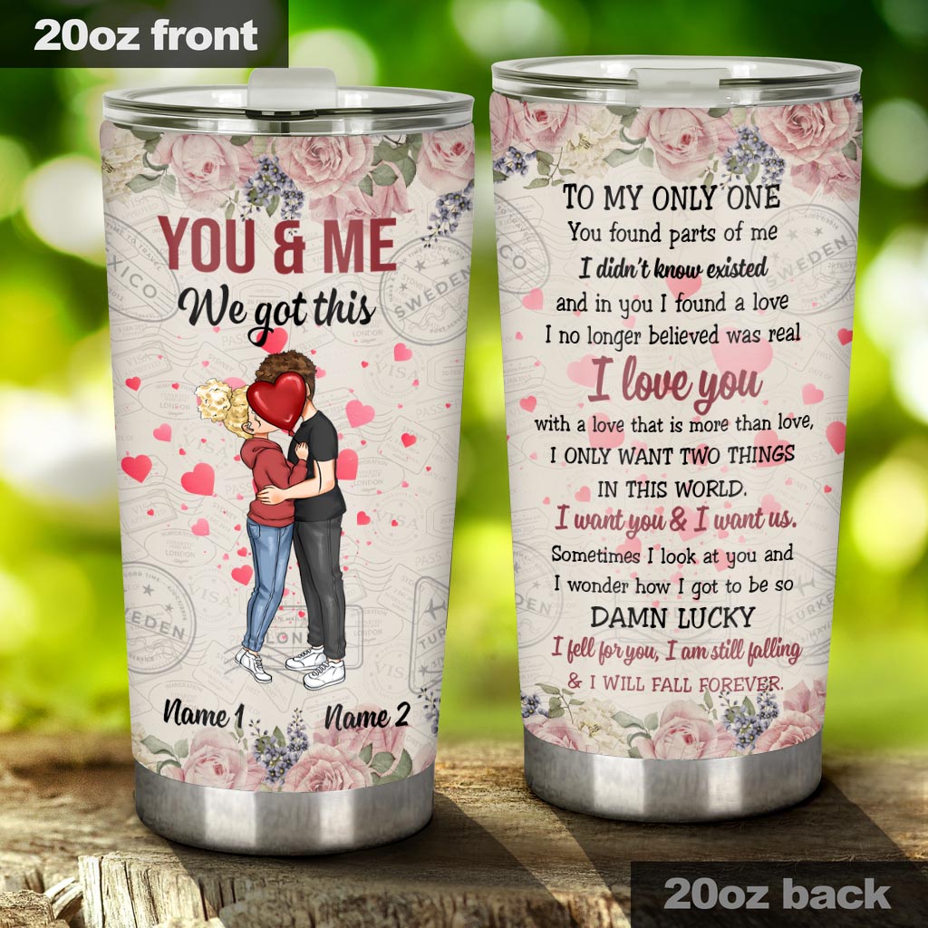 I’m Yours - Personalized Couple Tumbler