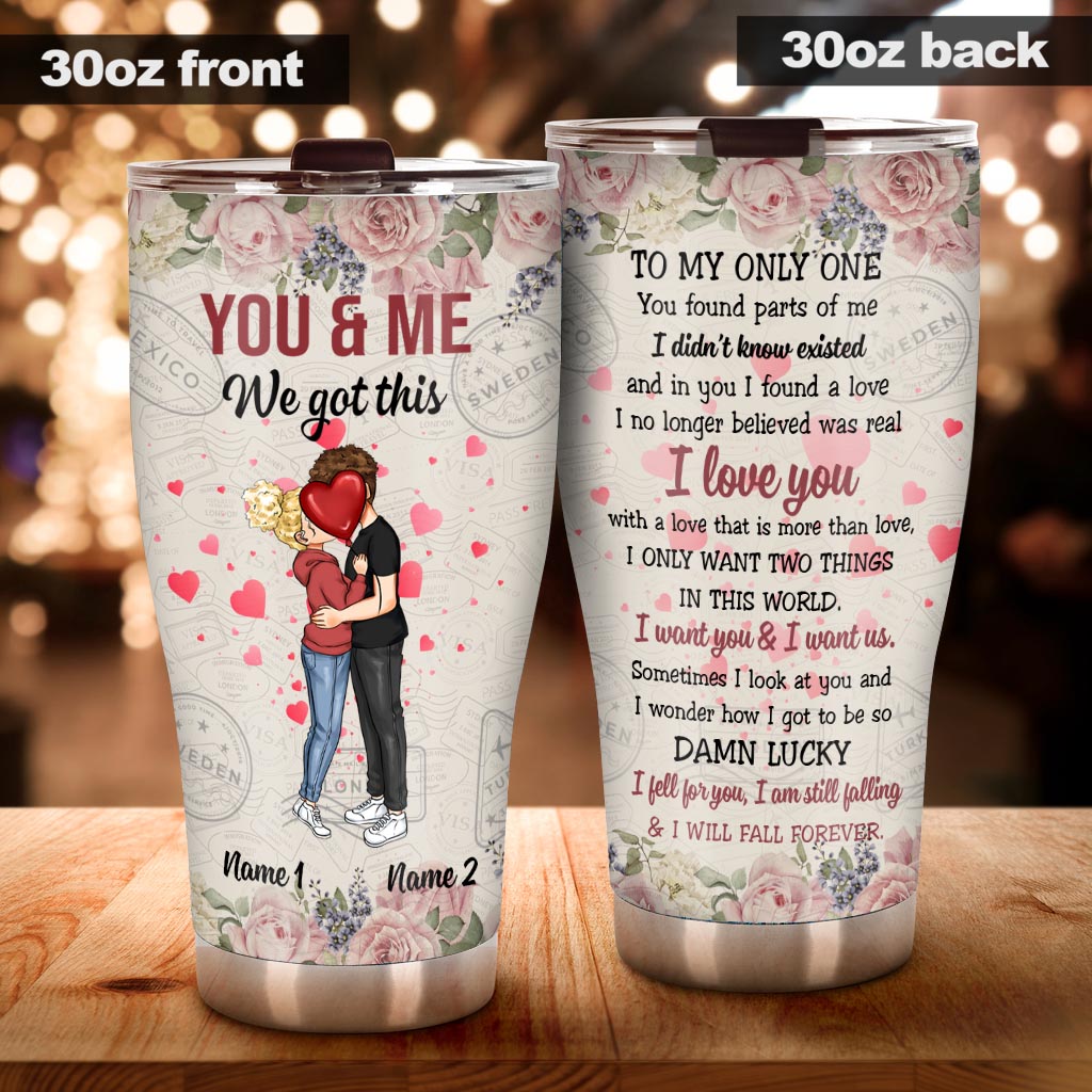 I’m Yours - Personalized Couple Tumbler