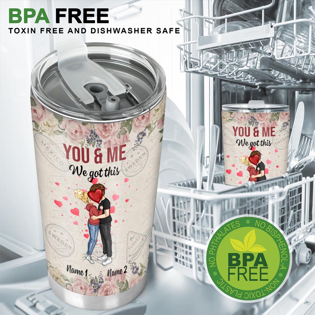 I’m Yours - Personalized Couple Tumbler