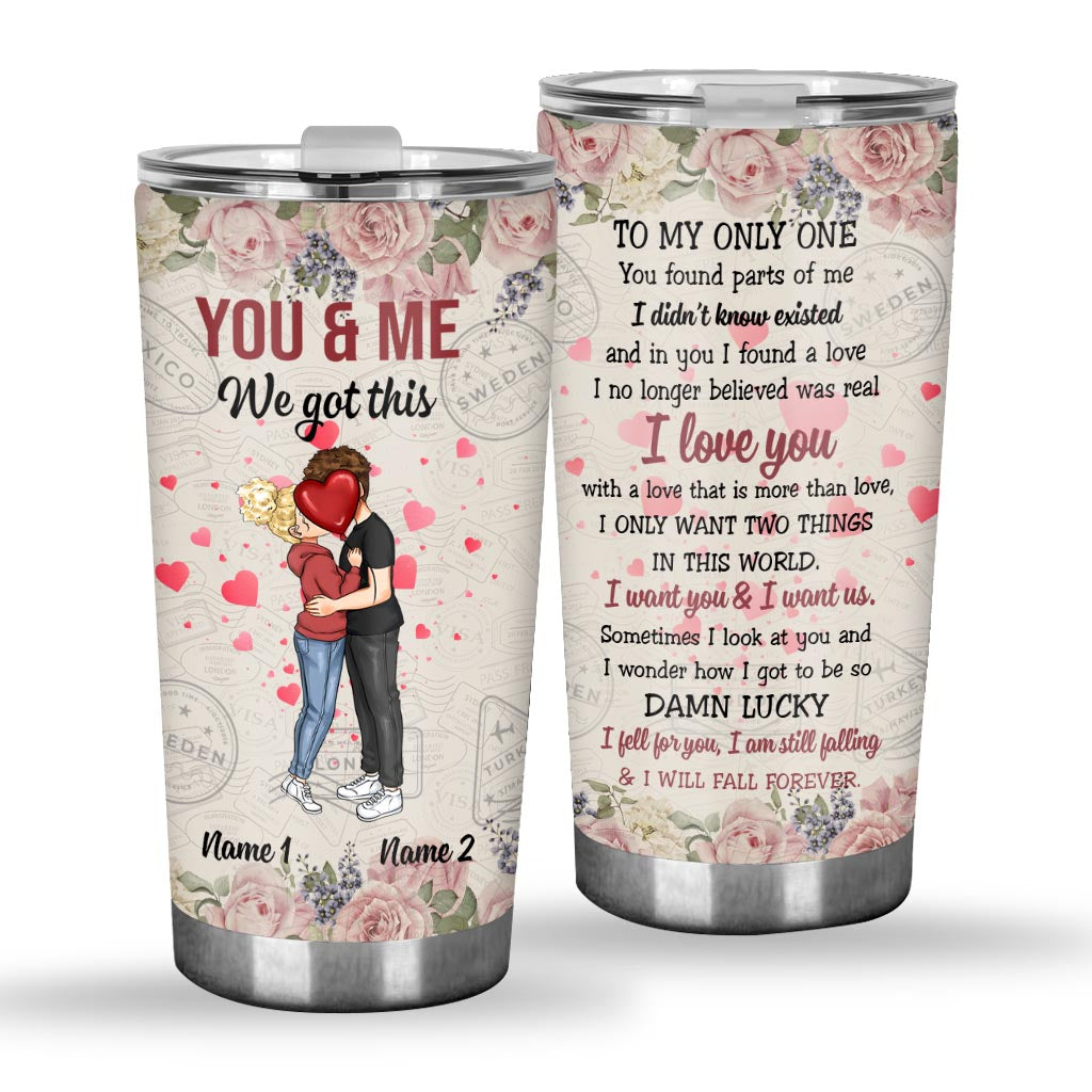 I’m Yours - Personalized Couple Tumbler