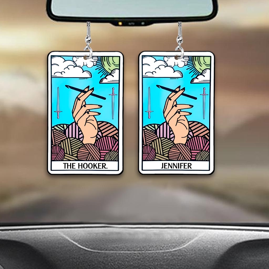 The Hocker - Personalized Crocheting Car Ornament