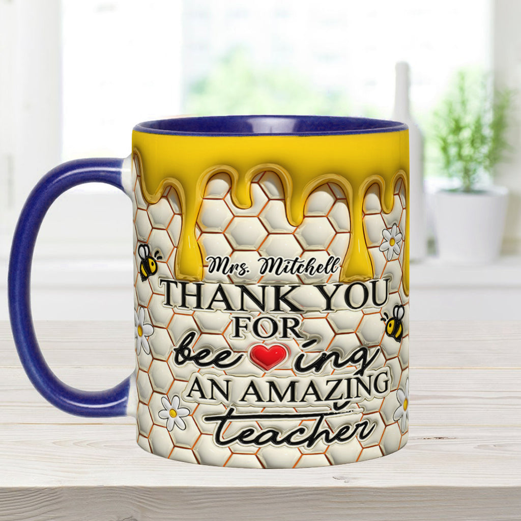 An Amazing Teacher - Personalized Teacher Accent Mug