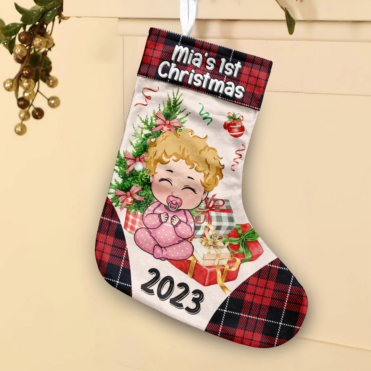 My 1st Christmas - Personalized Family Christmas Stockings