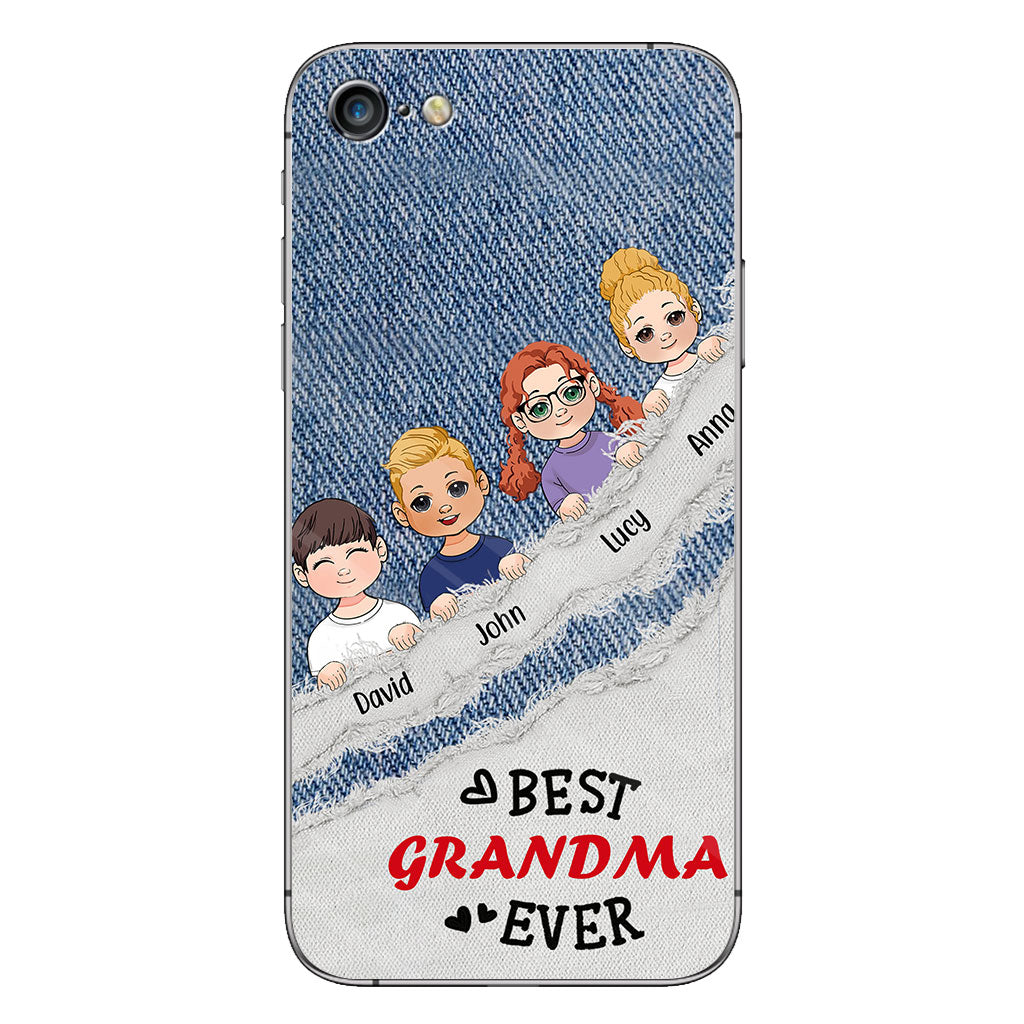 Best Grandma Ever - Personalized Grandma Phone Case