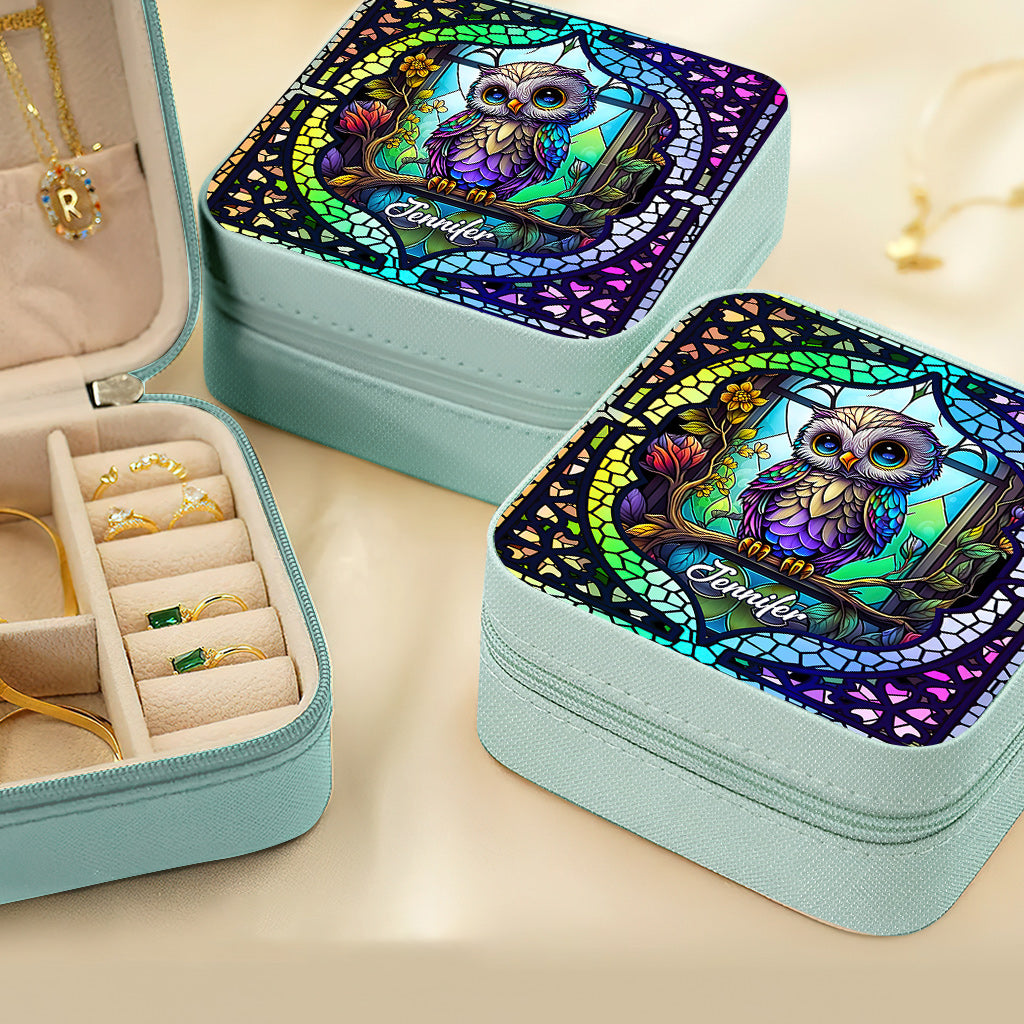 Cute Owl - Personalized Owl Jewelry Box