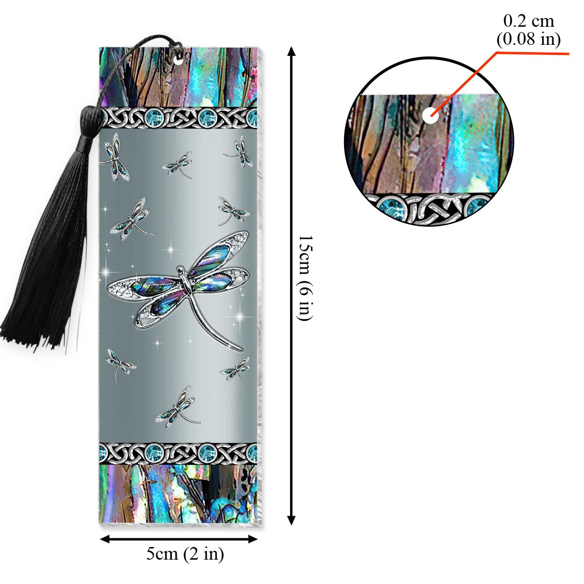 Mystery Dragonfly - Dragonfly Bookmark (Printed On Both Sides)