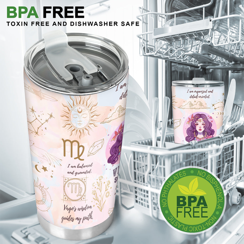 Zodiac Sign Tumbler - Personalized Tumbler