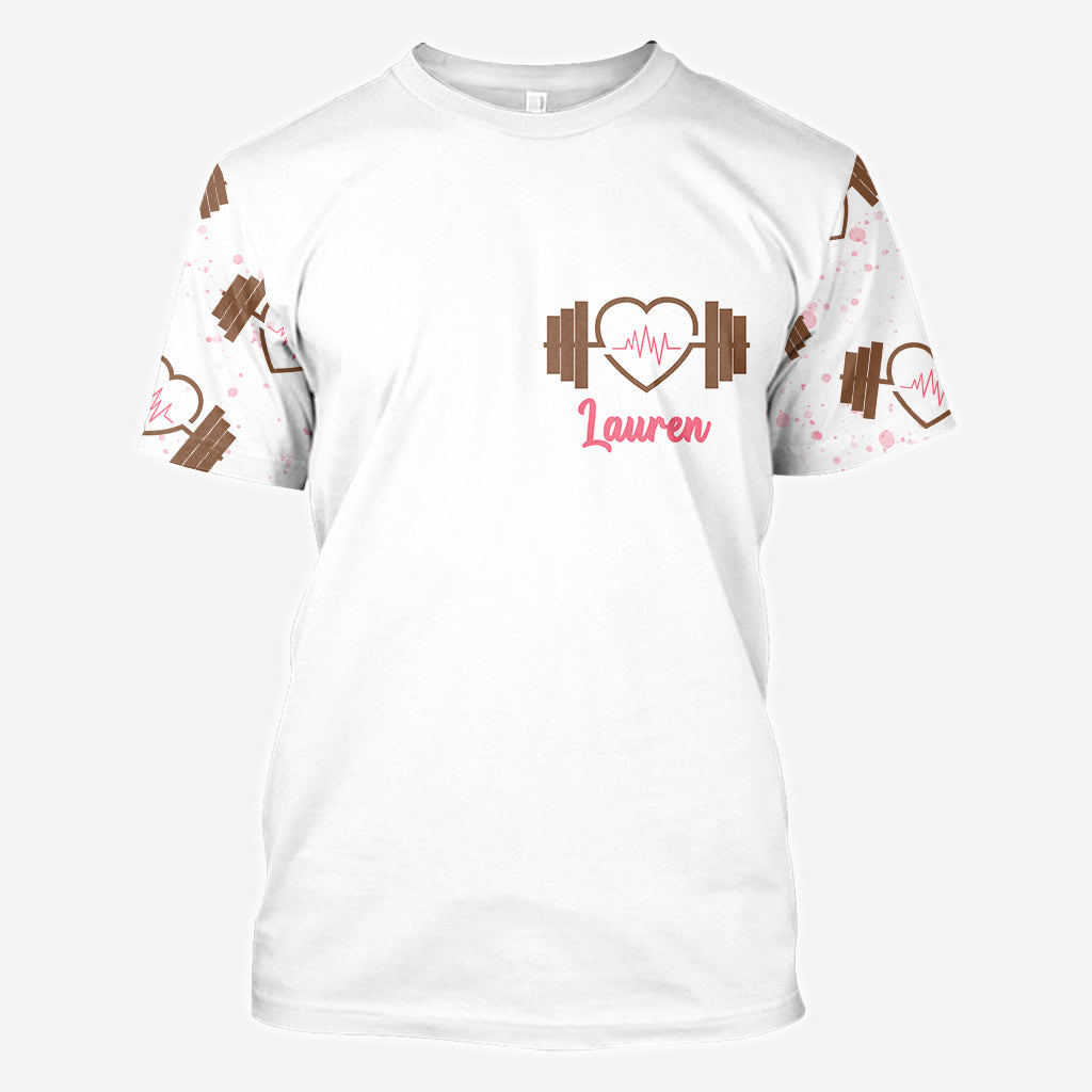 Wake Up Beauty - Personalized Fitness All Over Shirt