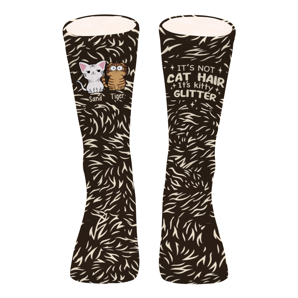 It's Not Cat Hair - Personalized Cat Socks