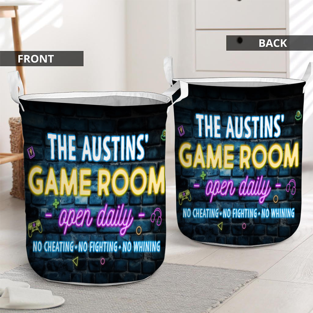 Game Room - Personalized Video Game Storage Basket