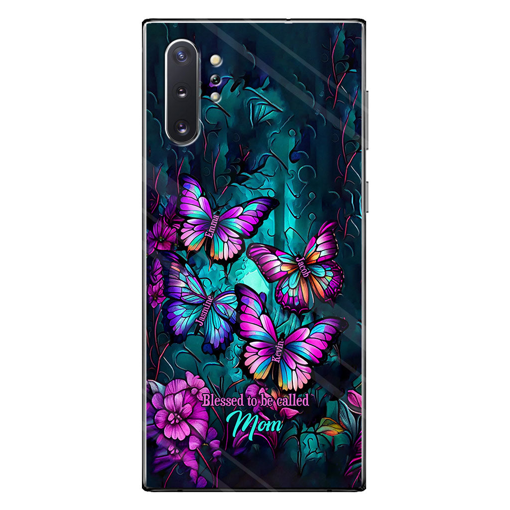 Grandma's Butterflies - Personalized Grandma Phone Case