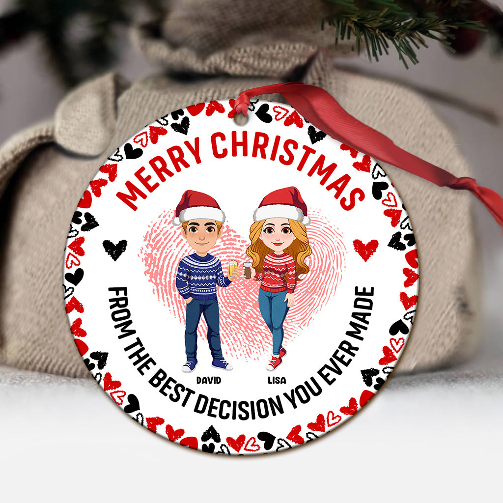 You Are My Favorite Everything - Personalized Couple Ornament