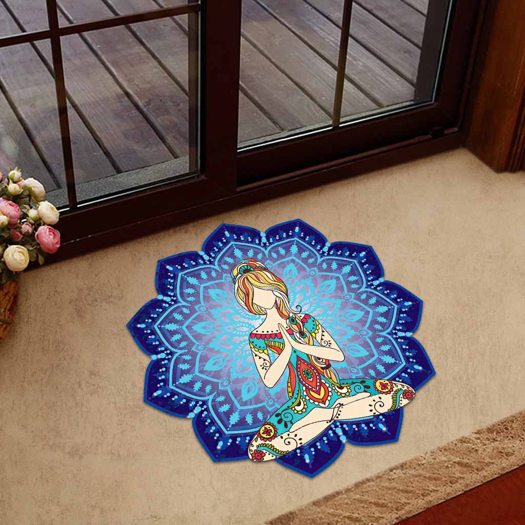 Namaste Paradise - Yoga Shaped Doormat