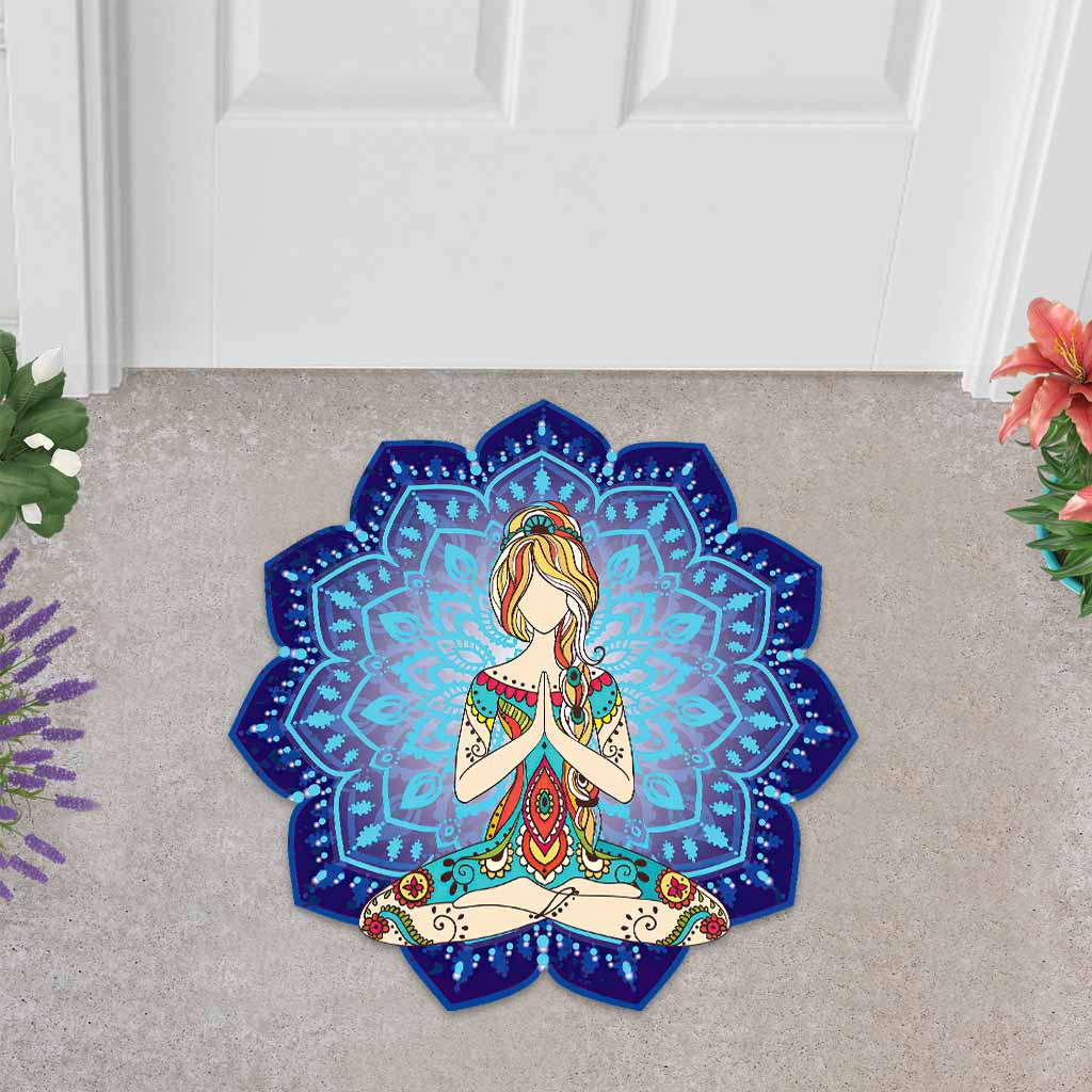 Namaste Paradise - Yoga Shaped Doormat