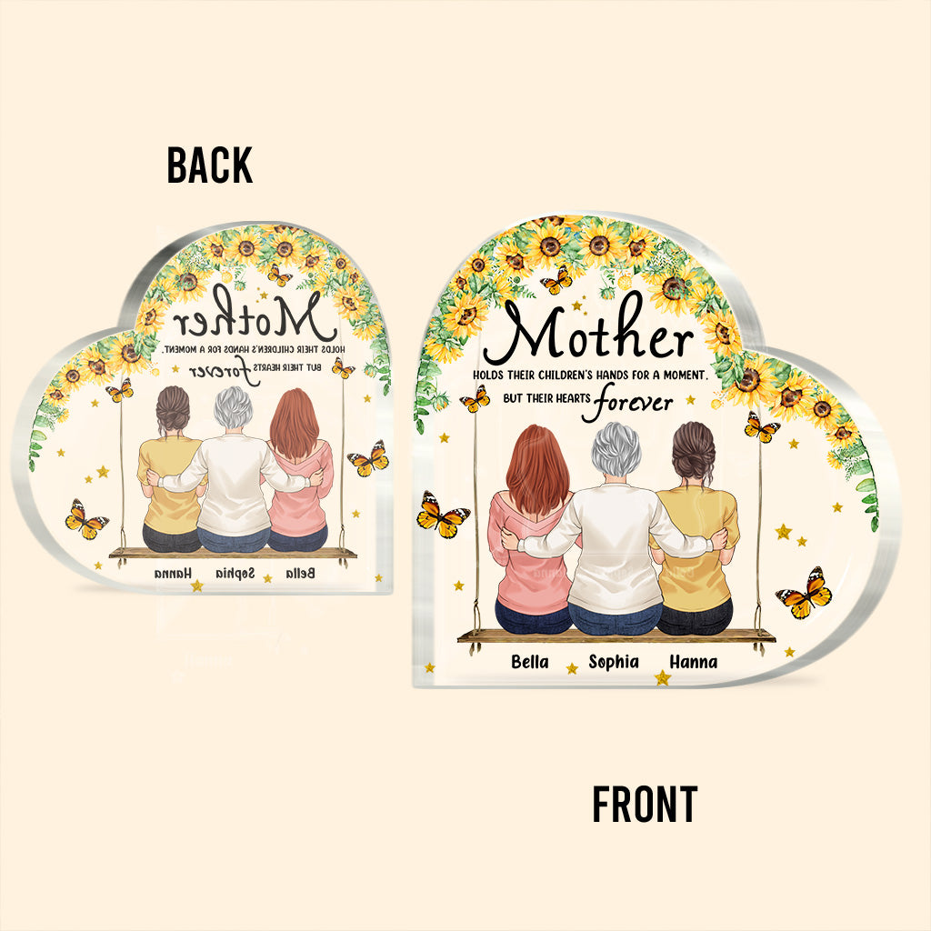 Love Forever - Personalized Mother's Day Mother Custom Shaped Acrylic Plaque