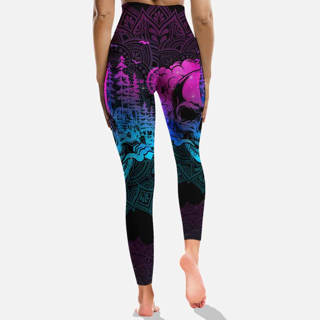 Into The Forest I Go - Hiking Hollow Tank Top and Leggings