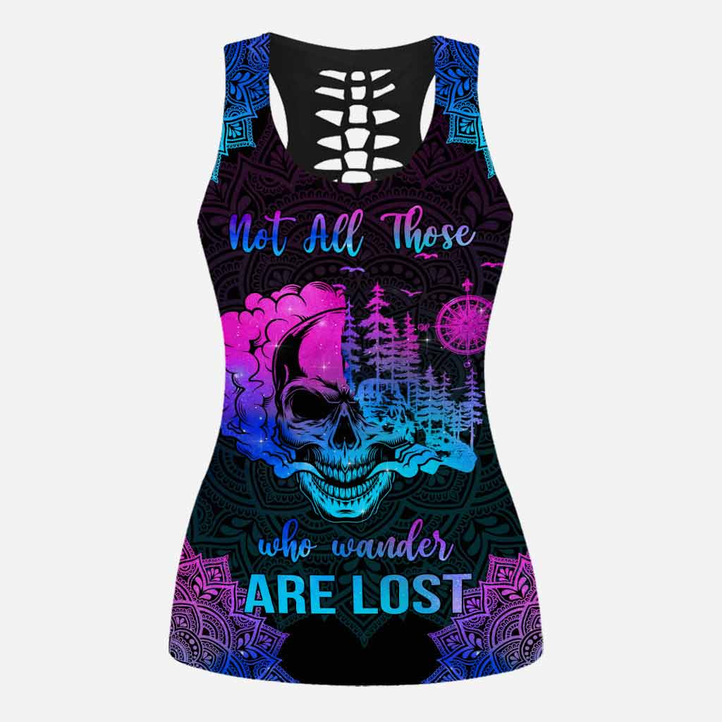 Into The Forest I Go - Hiking Hollow Tank Top and Leggings