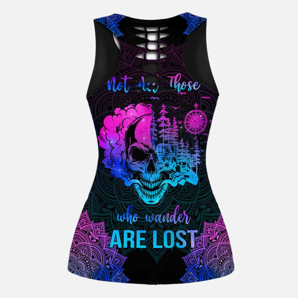 Into The Forest I Go - Hiking Hollow Tank Top and Leggings
