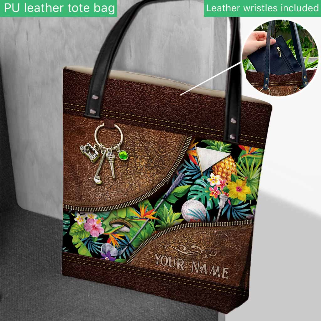 Summer Vibes - Golf Personalized Tote Bag