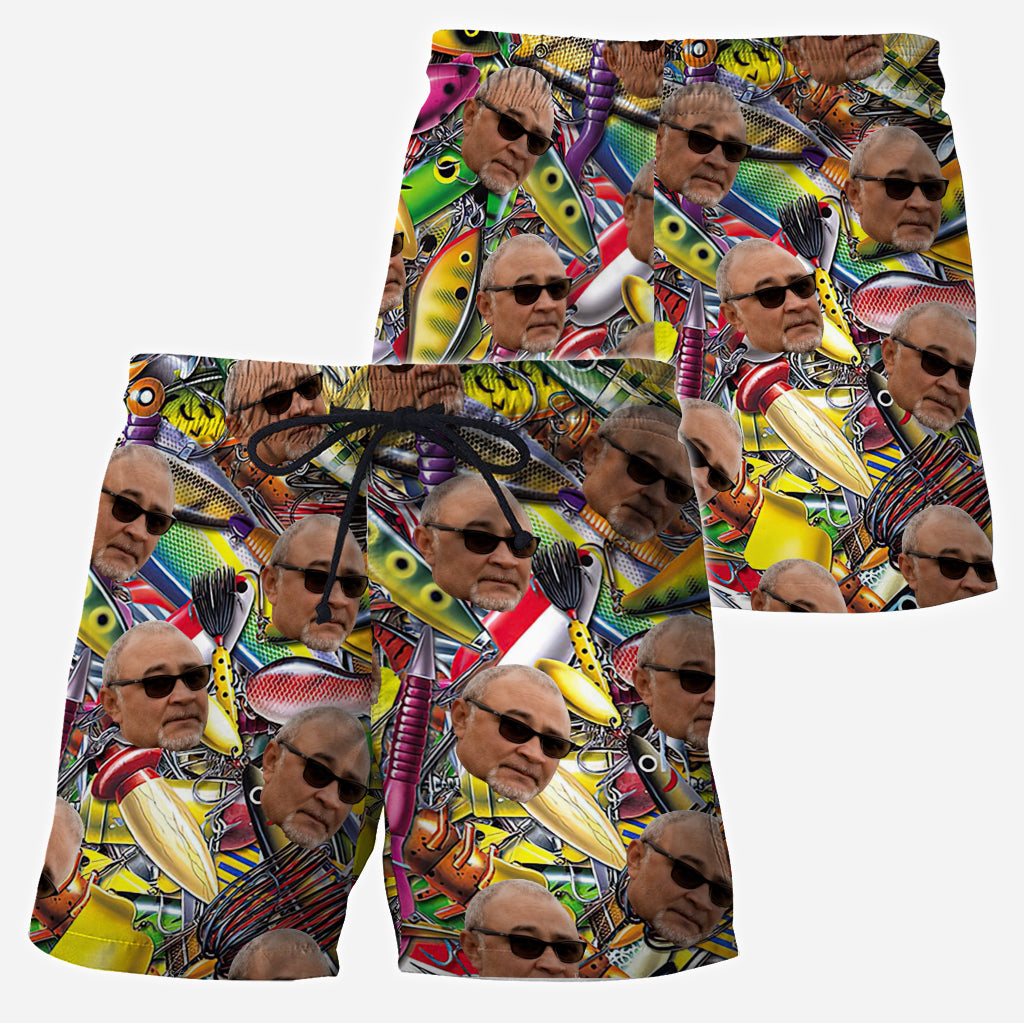 Love Fishing - Fishing gift for dad, grandpa, him, husband - Personalized Set