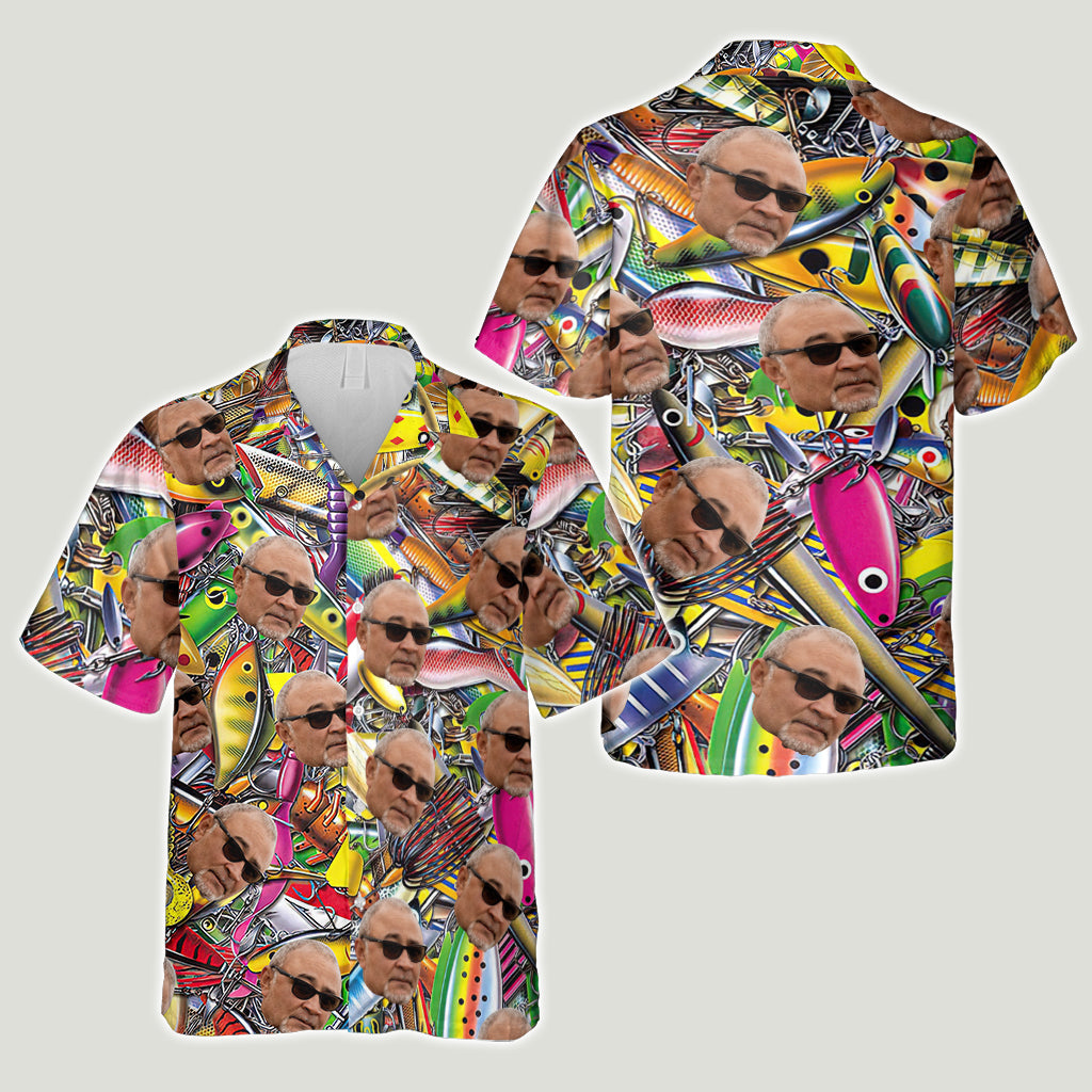 Love Fishing - Fishing gift for dad, grandpa, him, husband - Personalized Set