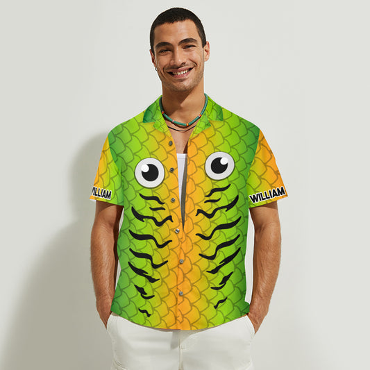 Love Fishing - Personalized Fishing Hawaiian Shirt