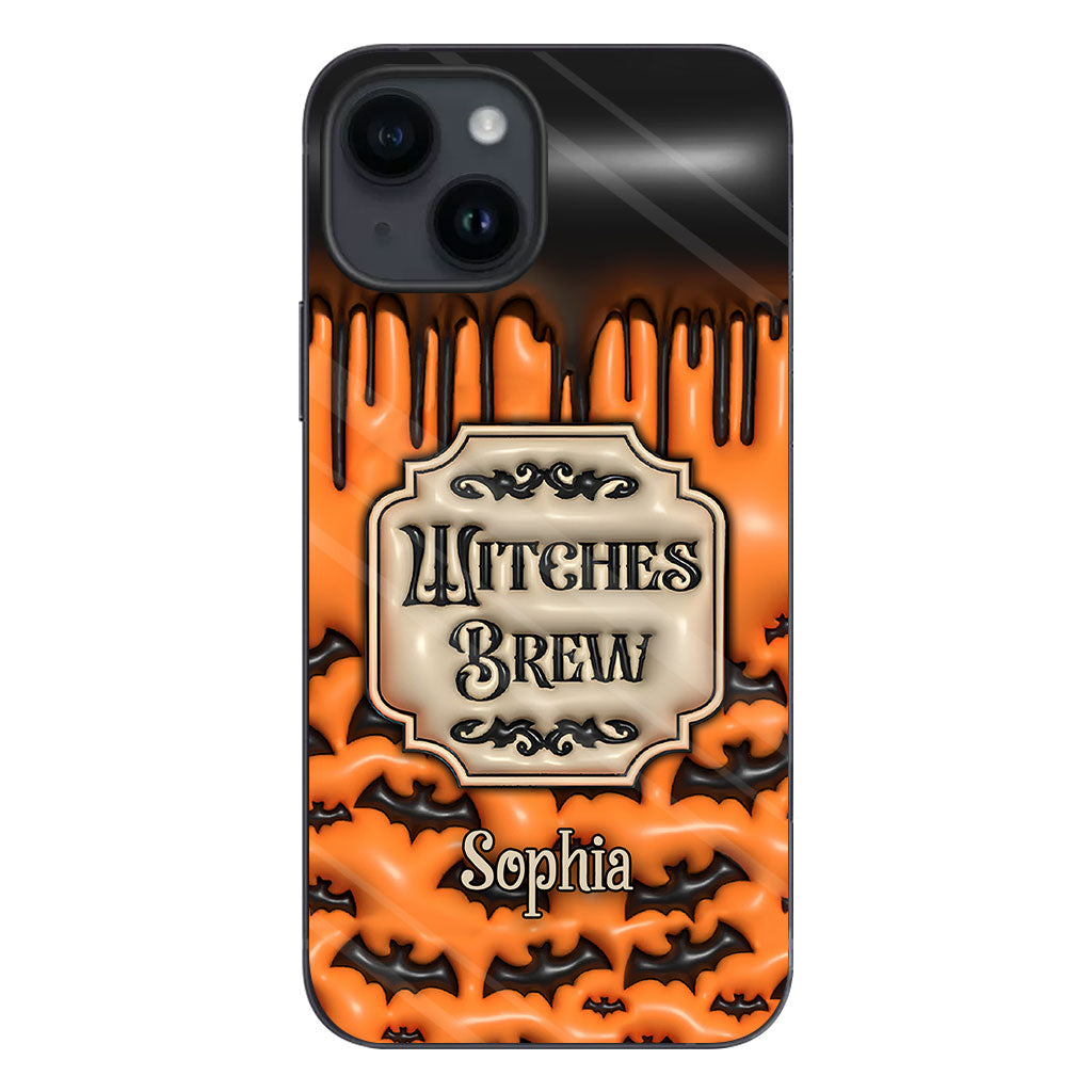 Witches Brew - Personalized Witch Clear Phone Case