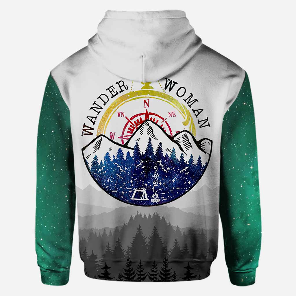 And Into The Forest I Go - Hiking All Over T-shirt and Hoodie 112021