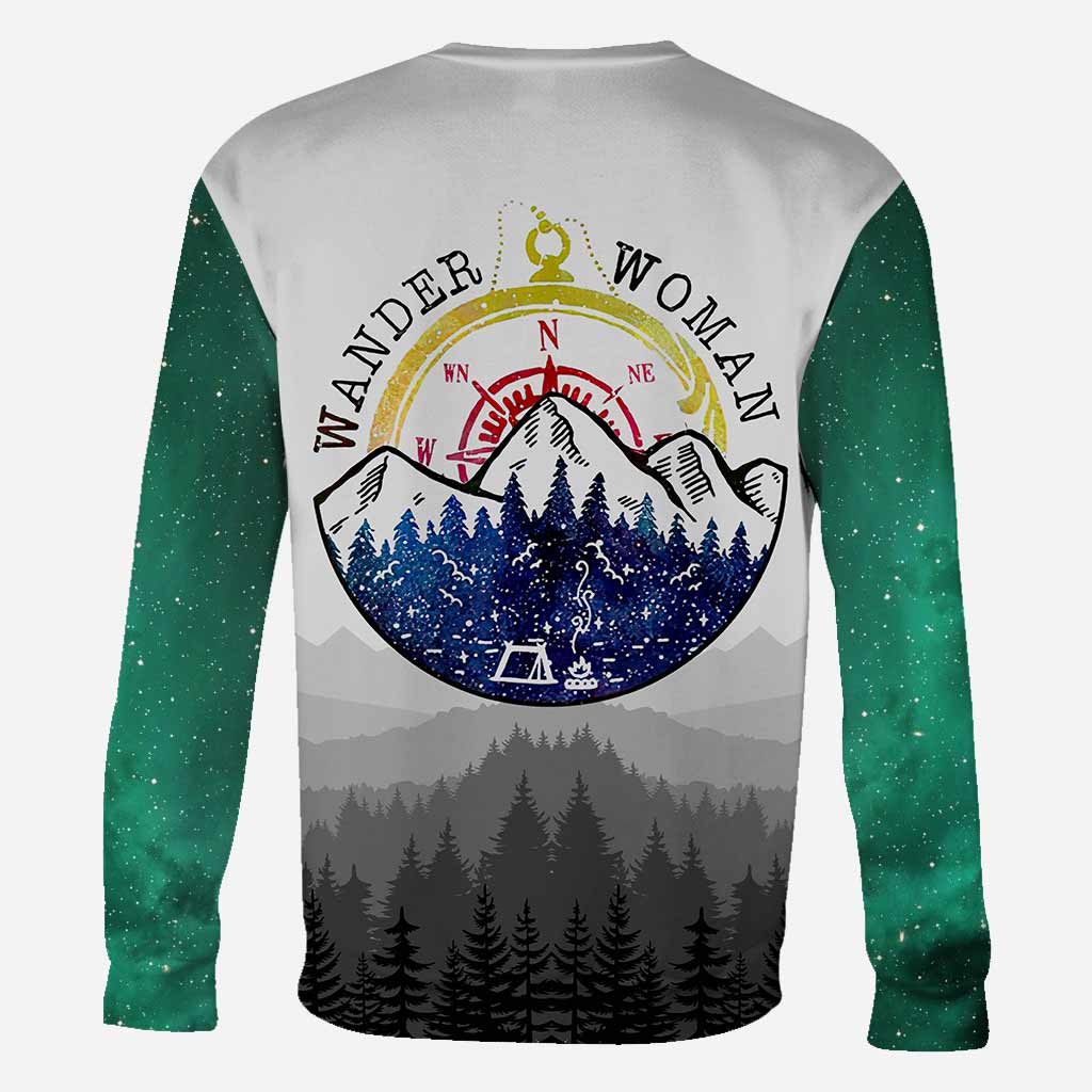 And Into The Forest I Go - Hiking All Over T-shirt and Hoodie 112021