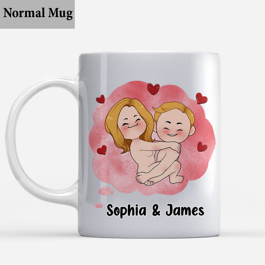 If You Could Read My Mind - Personalized Couple Mug