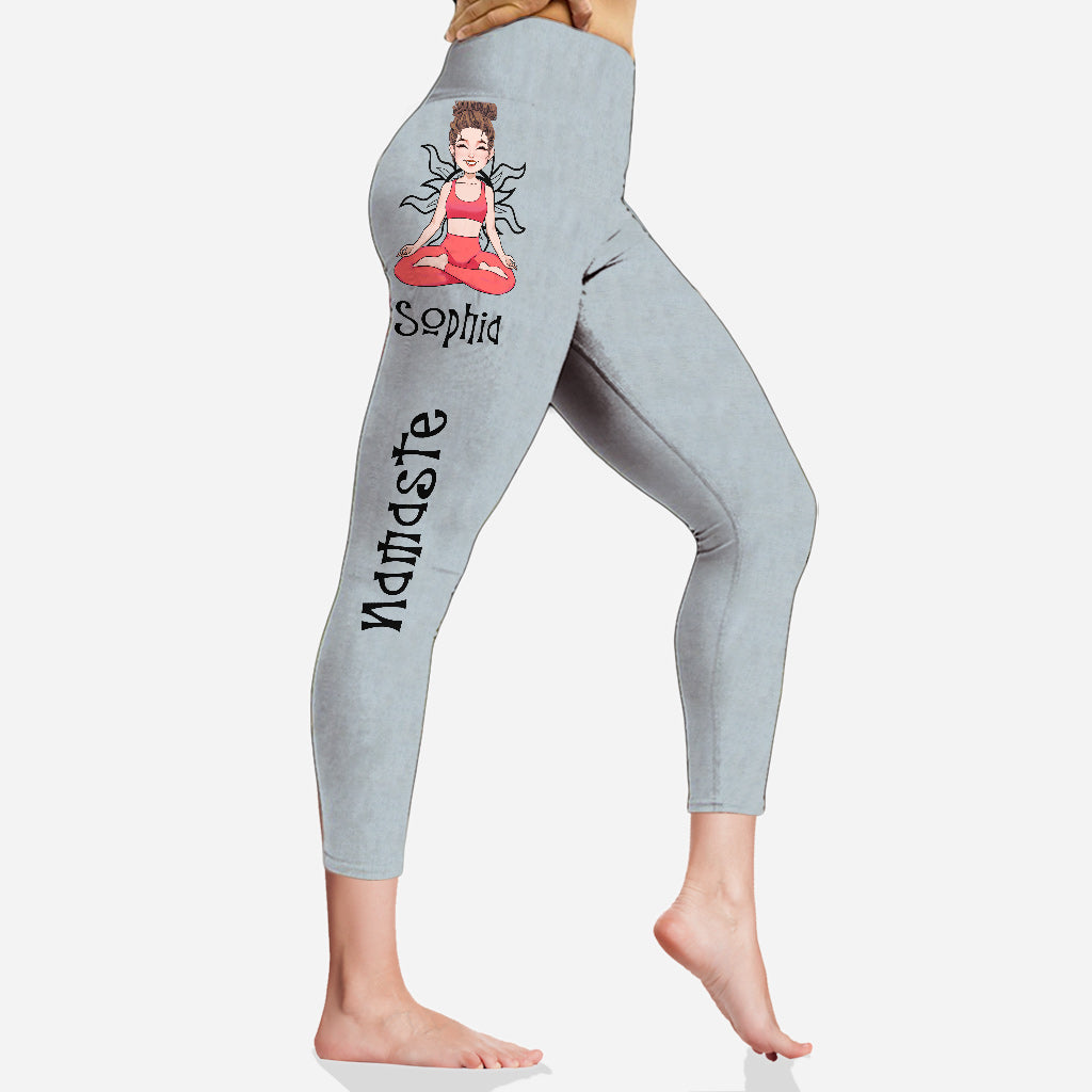 Namaste - Personalized Yoga Leggings