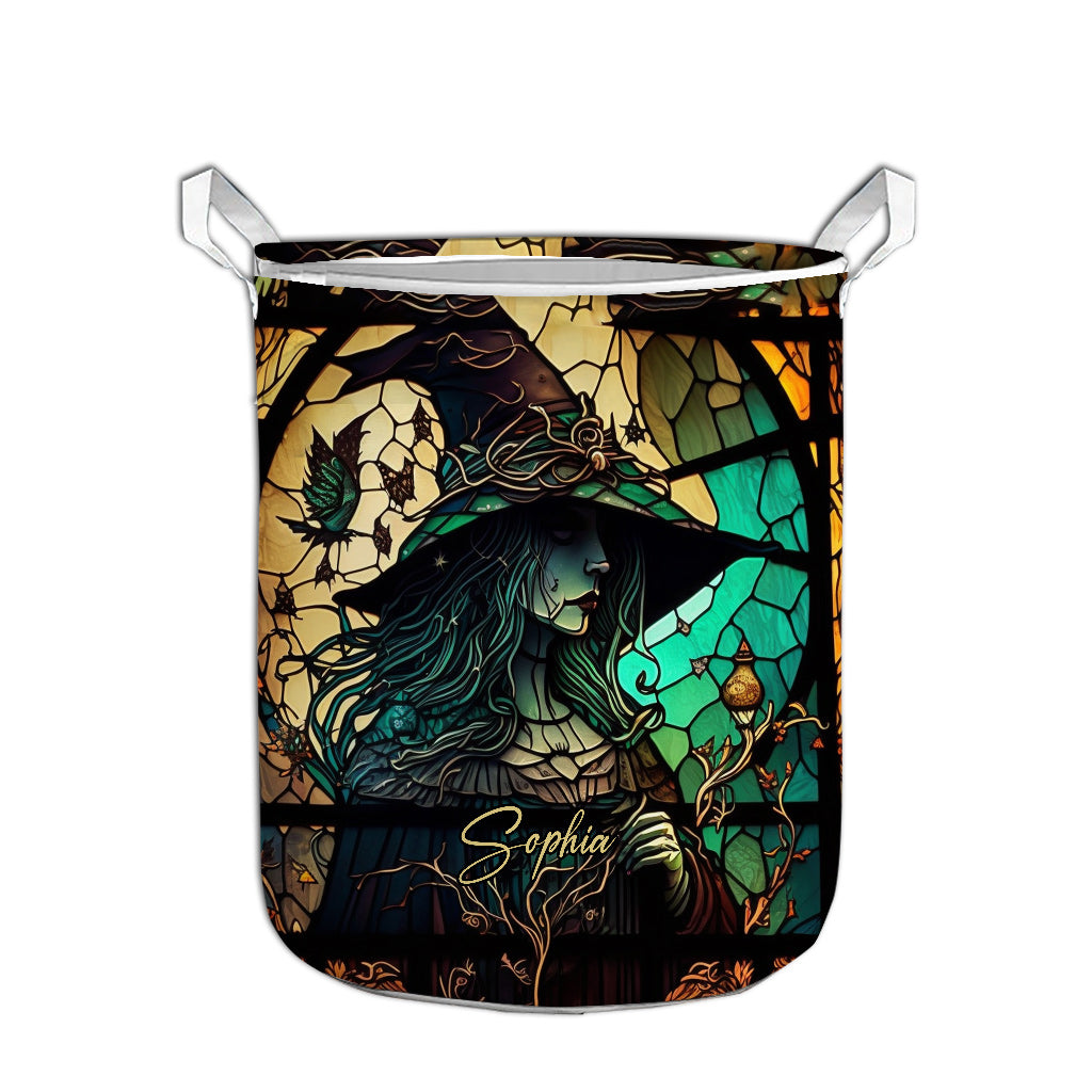 Mysterious Witch - Personalized Witch Storage Basket