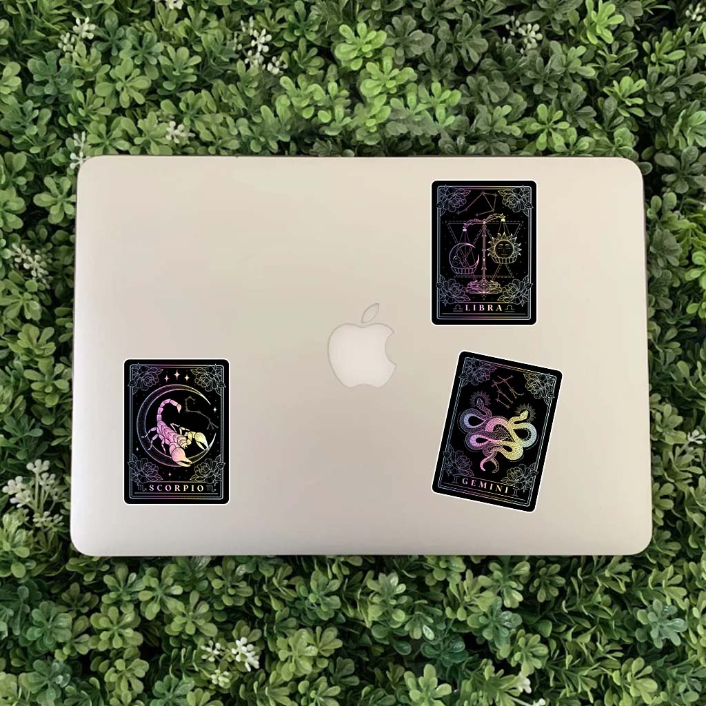 Zodiac Sign Tumbler - Horoscope Decal Full