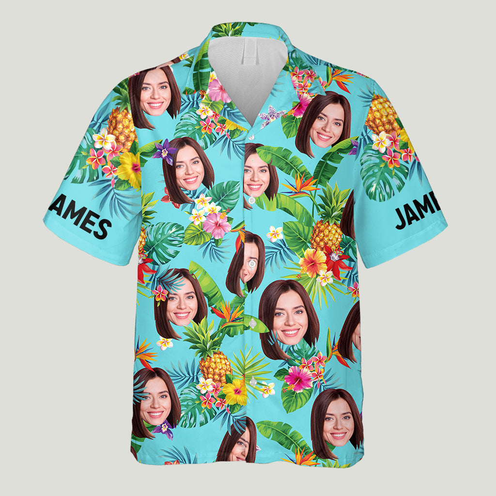 Tropical Flowers - Personalized Sea Lover Hawaiian Shirt