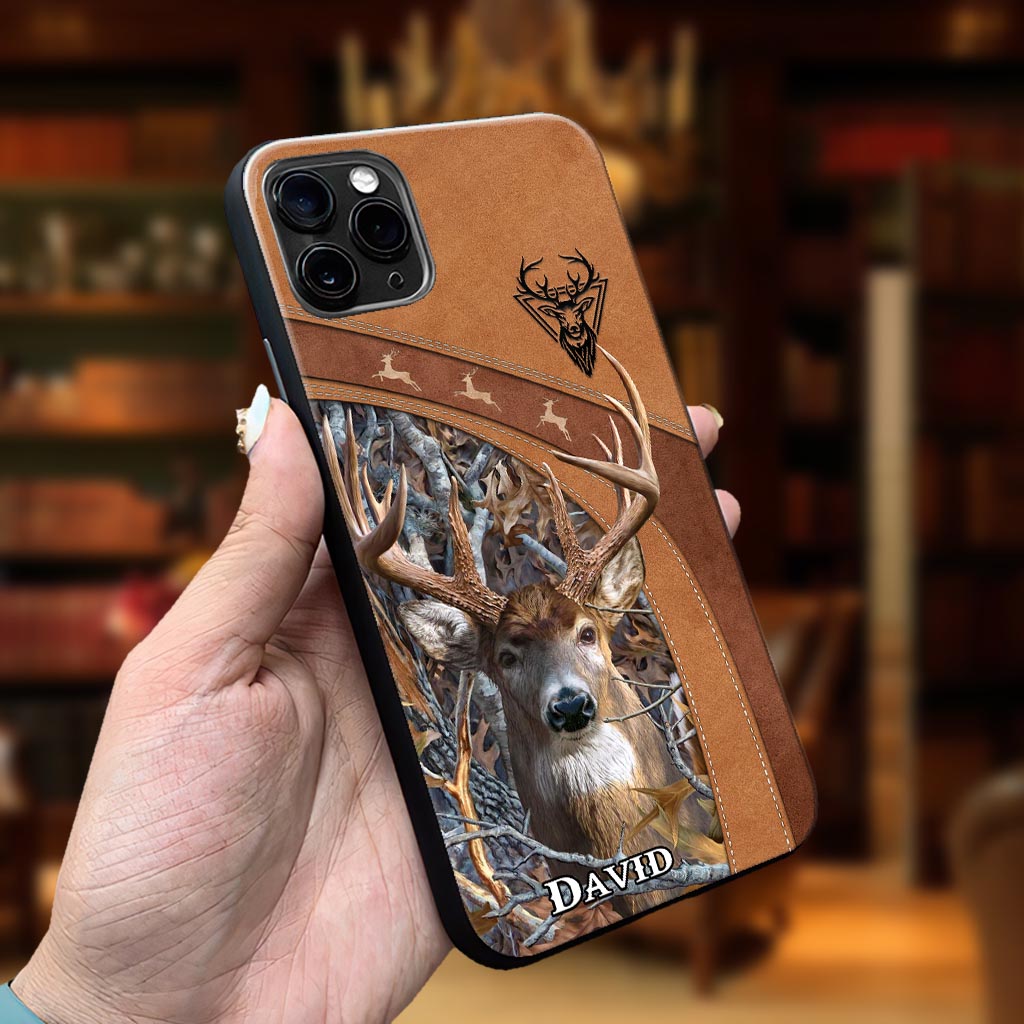 Life Is Better In The Wood - Personalized Hunting Phone Case