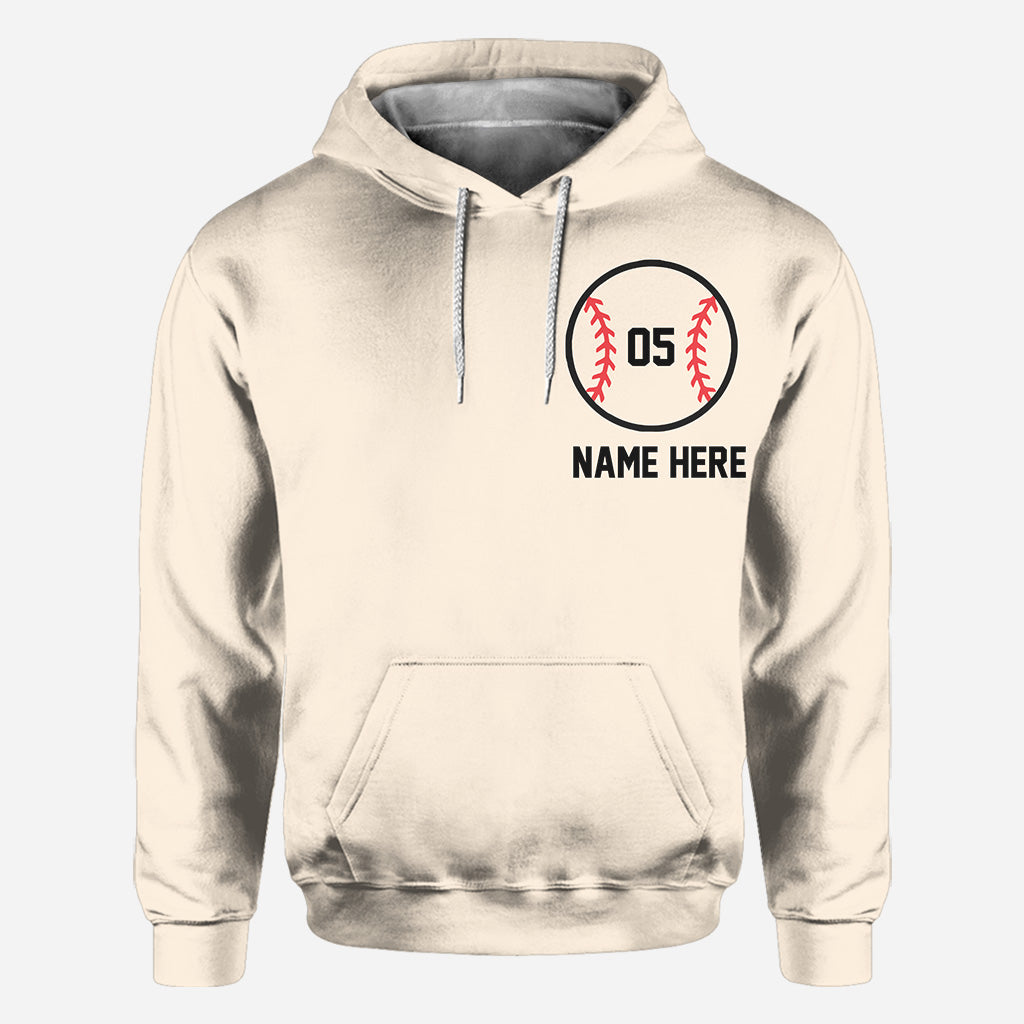 In My Baseball Mom Era - Personalized Baseball All Over Shirt