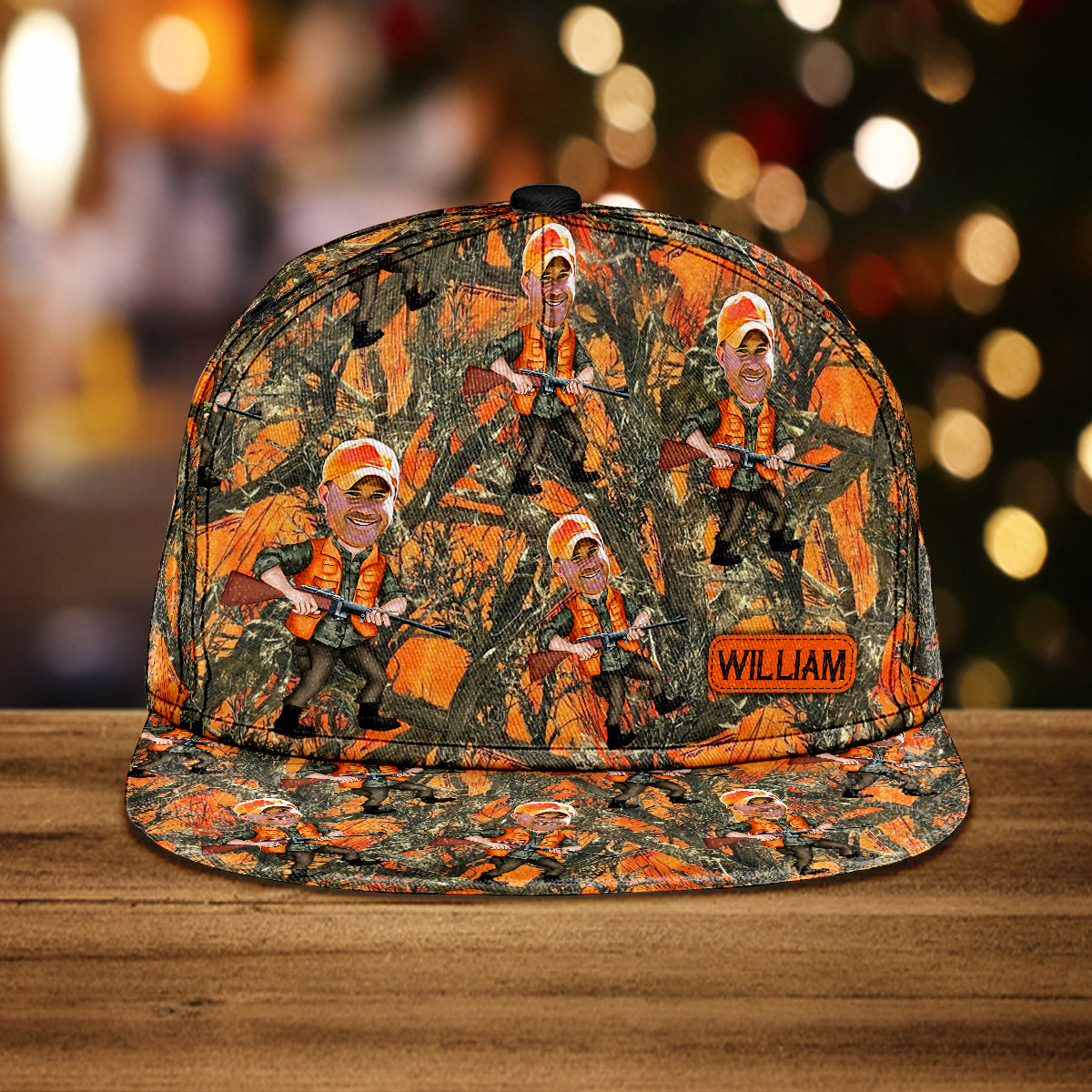 Photo Inserted Hunter - Personalized Hunting Snapback