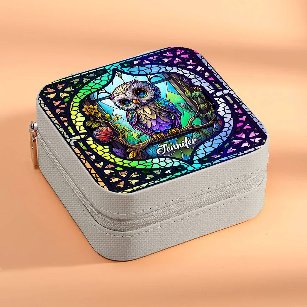 Cute Owl - Personalized Owl Jewelry Box
