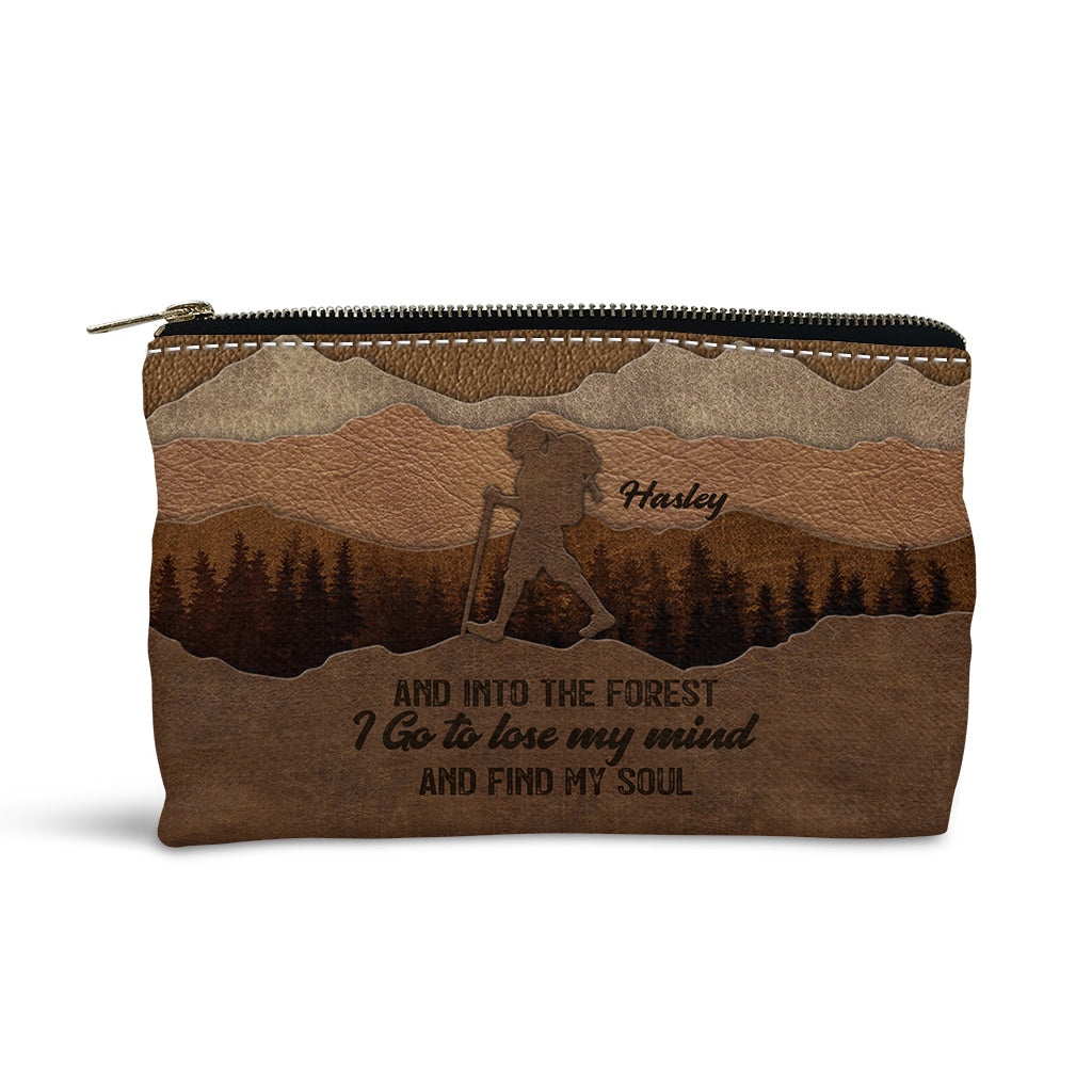 And Into The Forest I Go - Personalized Hiking Pouch