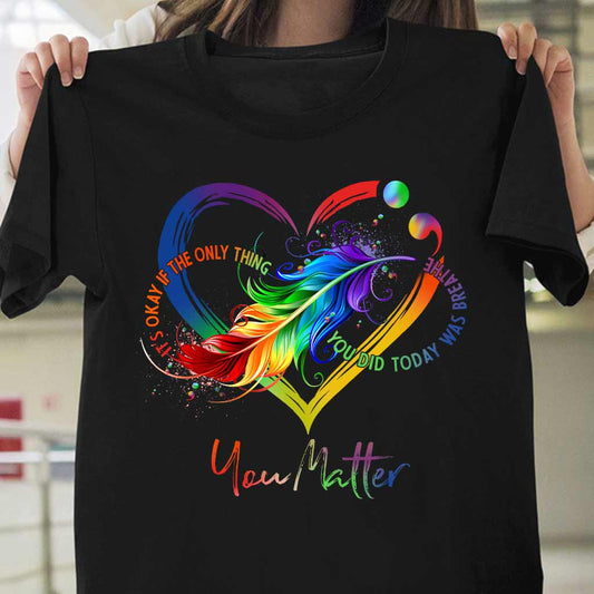 Your Life Matters - Personalized Suicide Prevention T-shirt And Hoodie