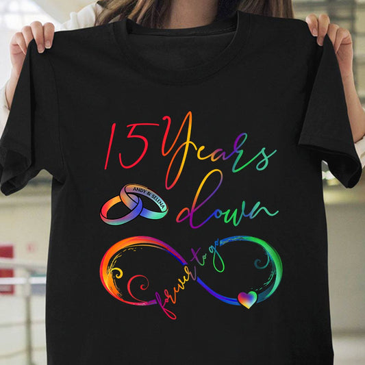 Forever To Go - Personalized Couple T-shirt and Hoodie