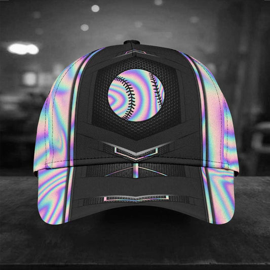 Love Baseball Cap With Printed Vent Holes