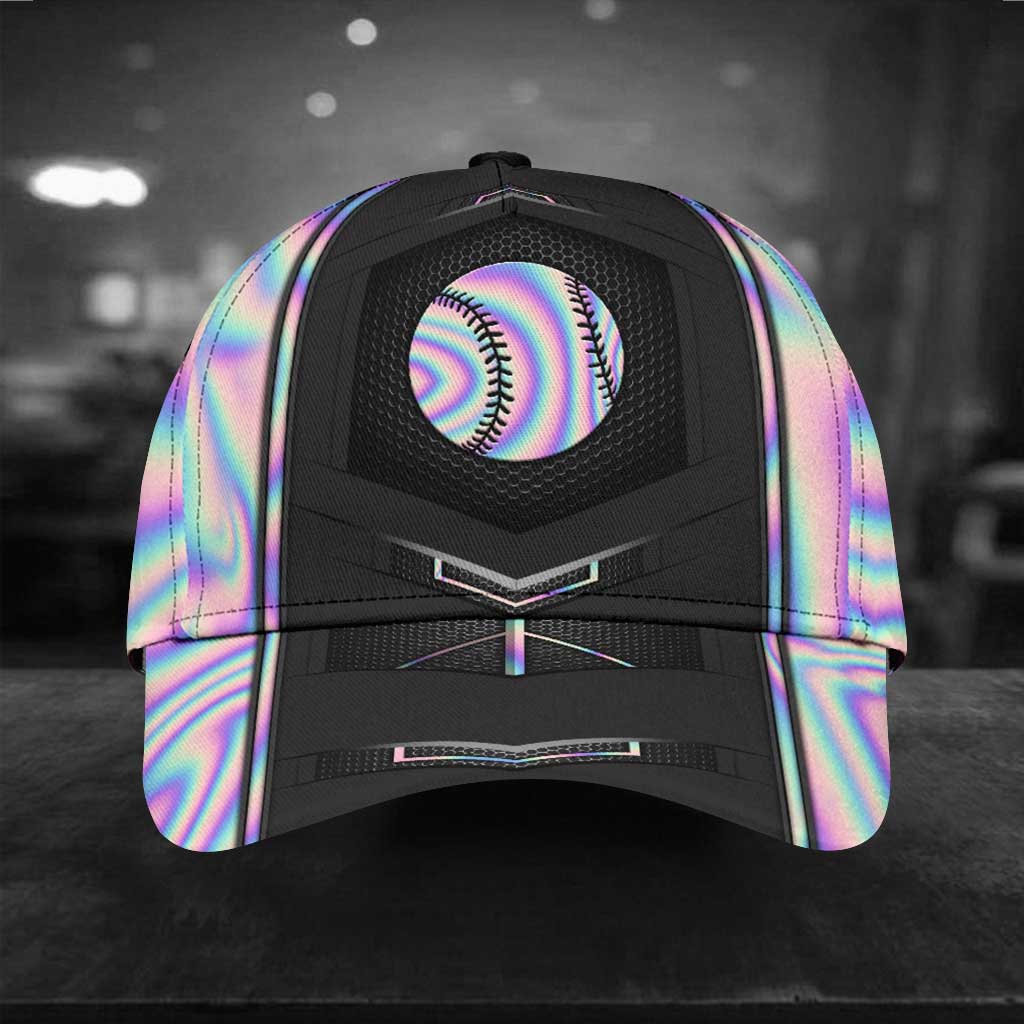 Love Baseball Cap With Printed Vent Holes