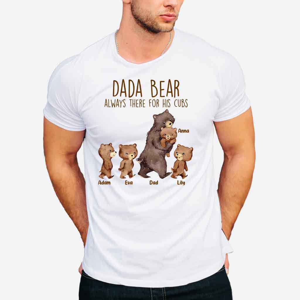 Papa Bear - Gift for dad, grandpa, uncle, brother - Personalized T-shirt And Hoodie
