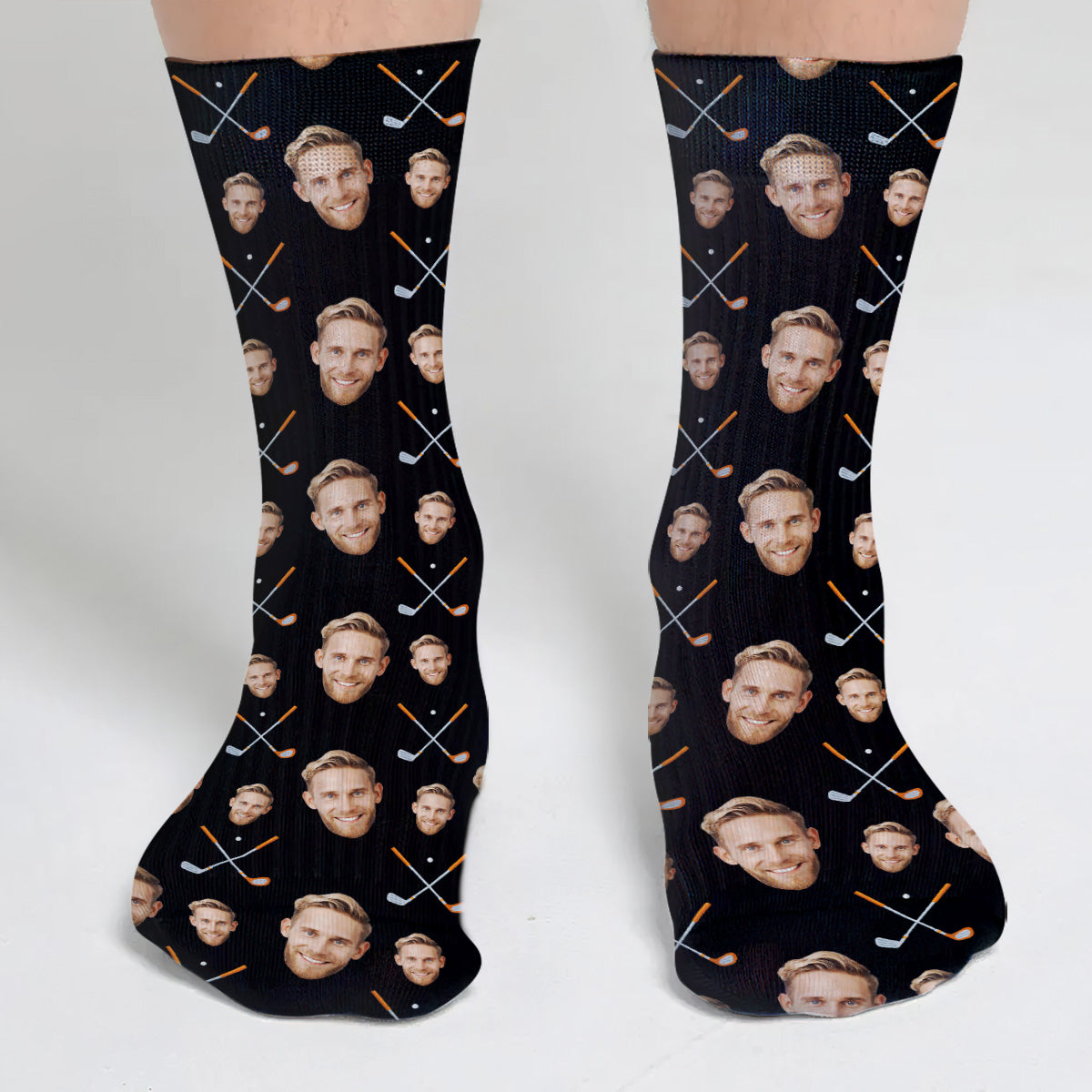 May The Course Be With You - Personalized Golf Socks