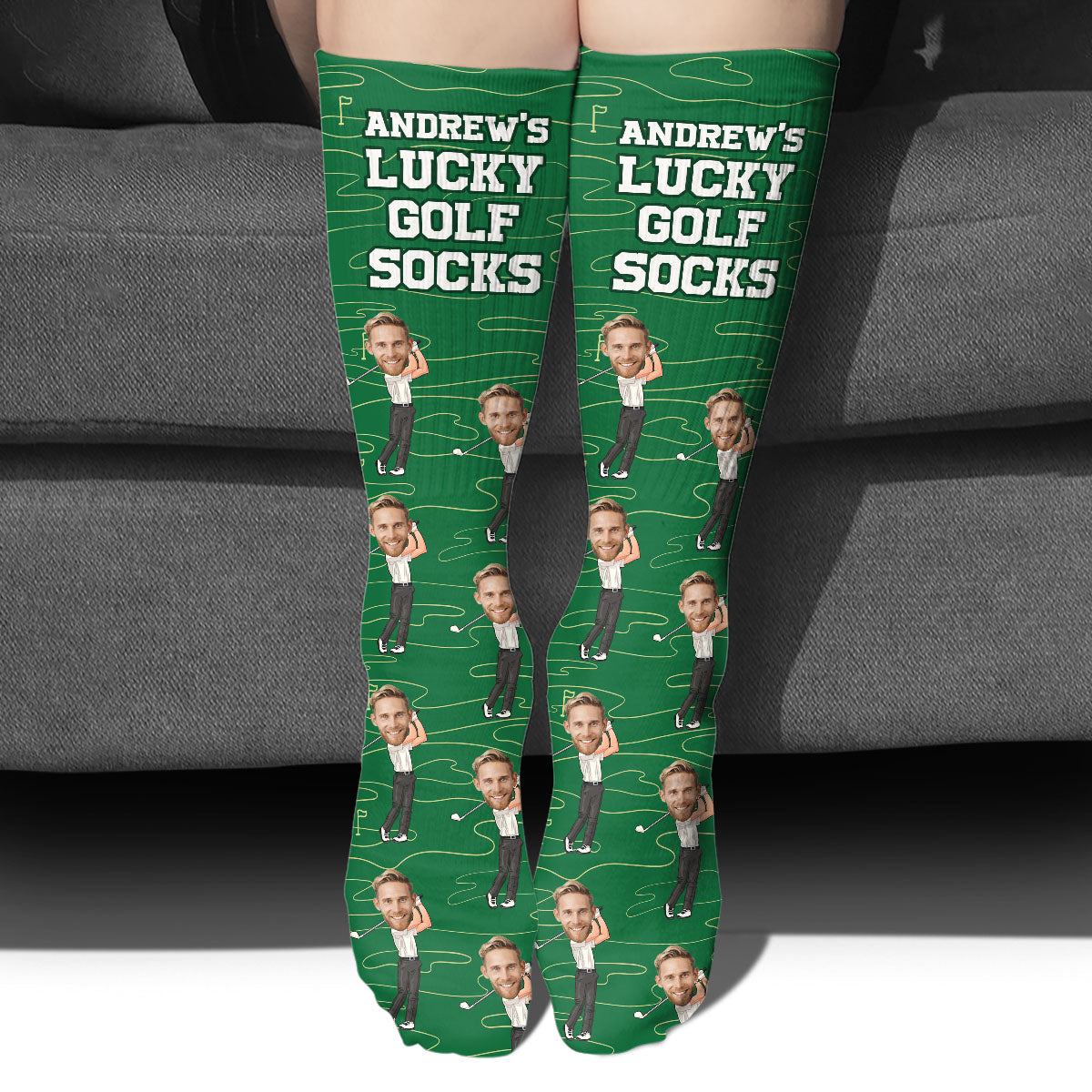 Lucky Golf Socks - Personalized Golf Socks
