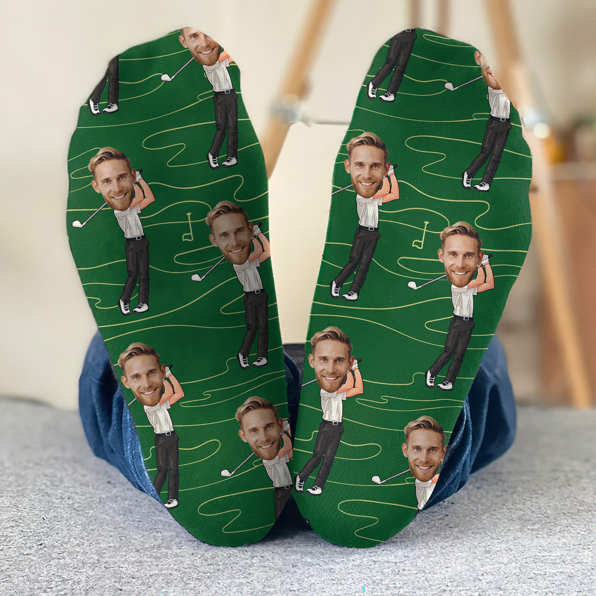 Lucky Golf Socks - Personalized Golf Socks