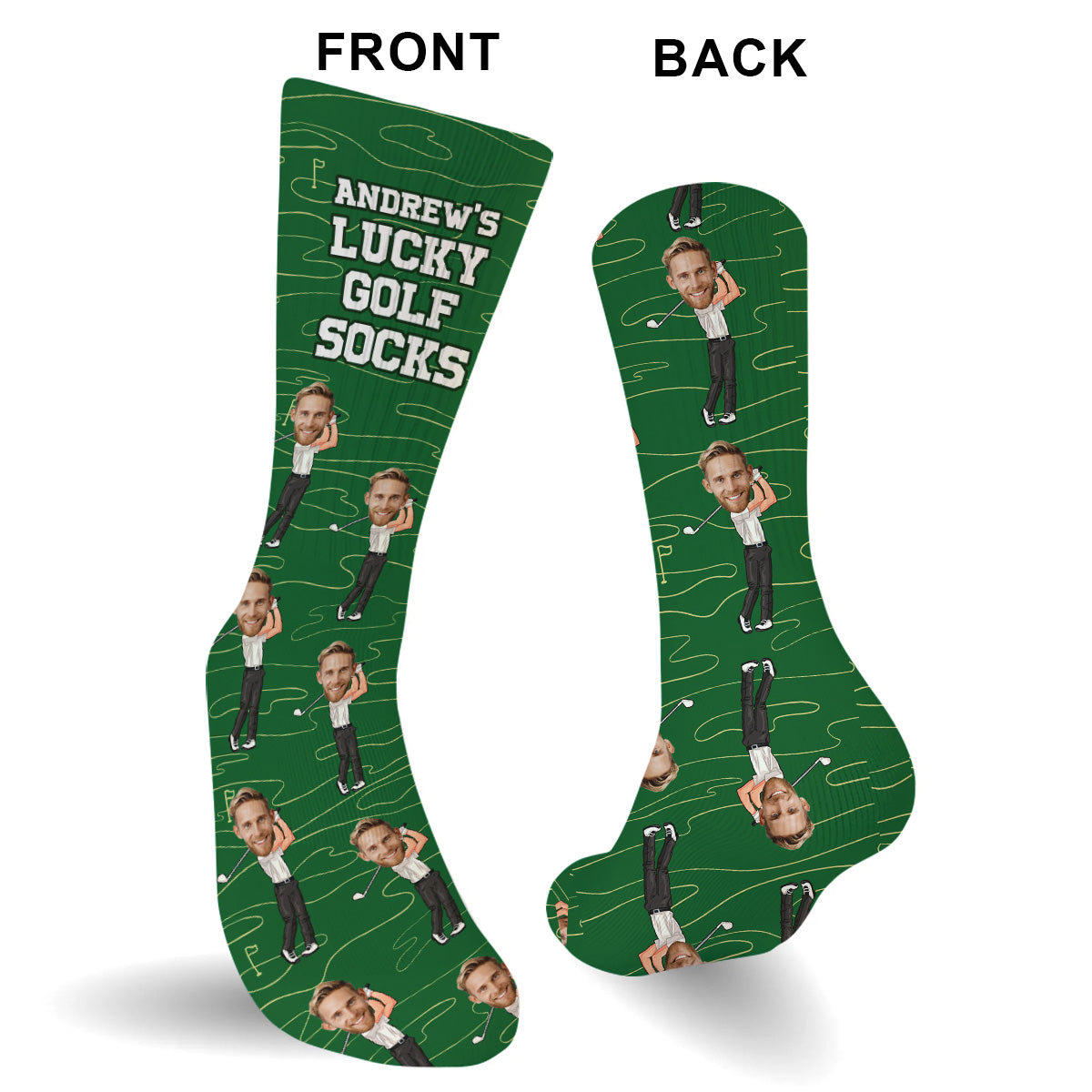 Lucky Golf Socks - Personalized Golf Socks