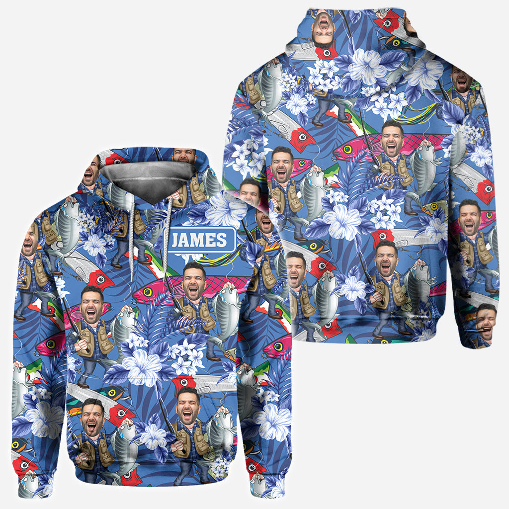 Lucky Fishing Shirt - Personalized Fishing All Over Shirt